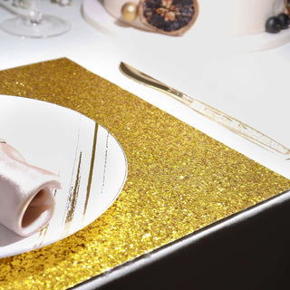Dress Your Table to Impress with Glitter Table Mats Dress Your Table to Impress with Glitter Table Mats
