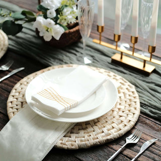 Create a Rustic and Natural Ambience with Braided Rustic Rattan Tablemats Create a Rustic and Natural Ambience with Braided Rustic Rattan Tablemats