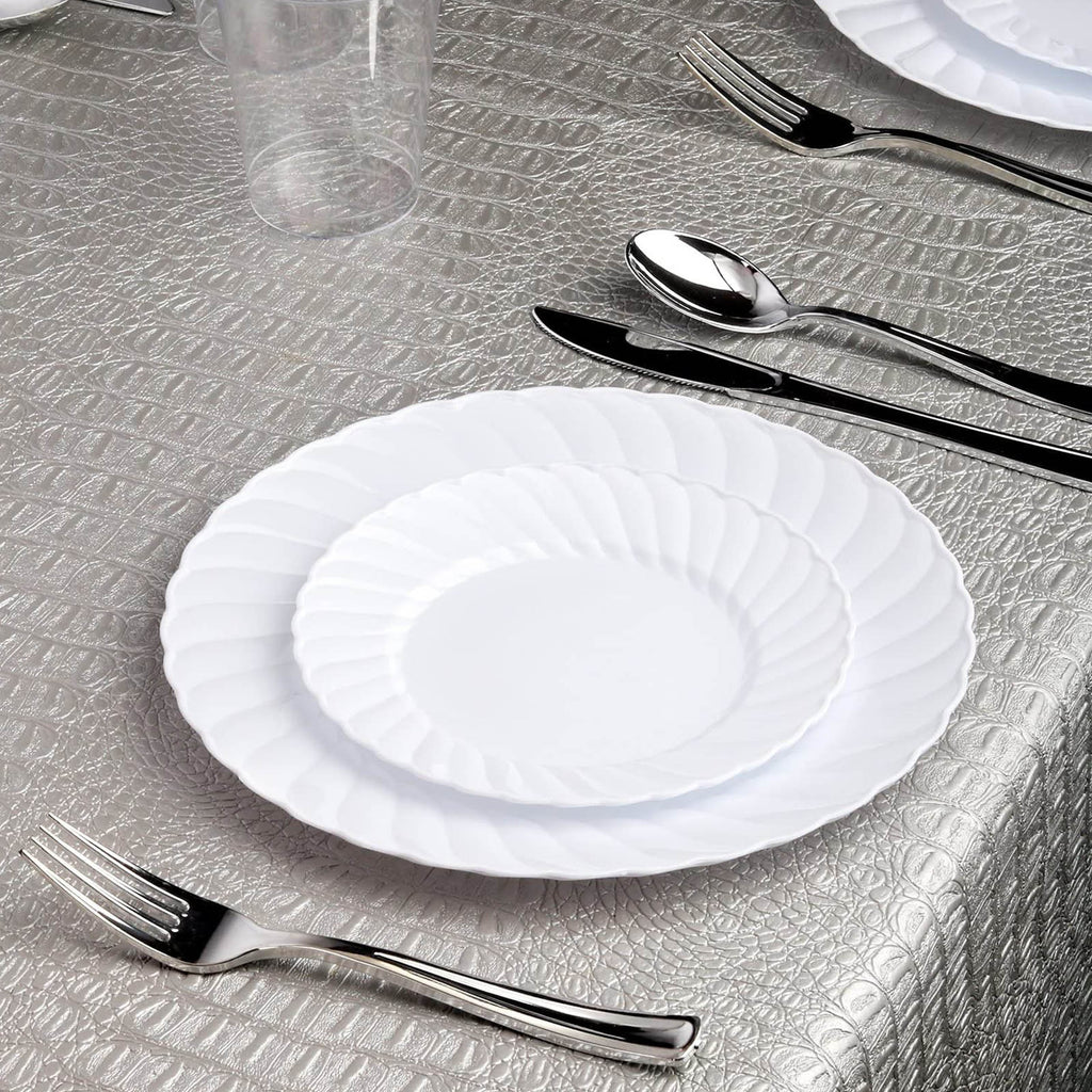Boardwalk White Plastic Dinnerware Plate Case