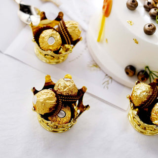 Create a Memorable Event with Gold Fillable Mini Crown Candy Container Favor Boxes Create a Memorable Event with Gold Fillable Mini Crown Candy Container Favor Boxes