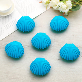 Create a Beach-Inspired Wonderland with Blue Seashell Treats Boxes