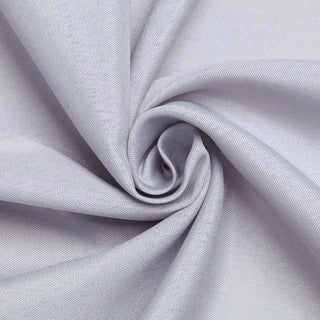 The Perfect Silver Polyester Fabric Bolt for All Your Event Decor Needs