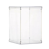 Clear Acrylic Pedestal Risers - Transparent Acrylic Display Boxes #whtbkgd