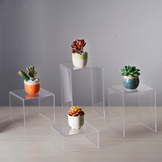 Clear Acrylic Cupcake Dessert Display Stands