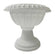 White Pedestal Bowl 