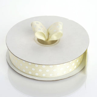 Yellow Grosgrain Ribbon for DIY Projects