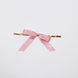 50 Pcs 3inch Dusty Rose Satin Pre Tied Ribbon Bows, Gift Basket Party Favor Bags Decor - Classic