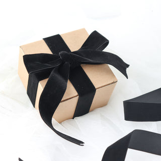Black Velvet Ribbon for Elegant DIY Crafts