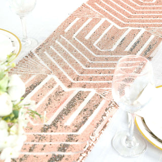 Create a Luxurious Ambiance with the Diamond Glitz Sequin Table Runner Create a Luxurious Ambiance with the Diamond Glitz Sequin Table Runner
