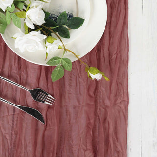 Create a Boho Paradise with the Cheesecloth Boho Table Runner