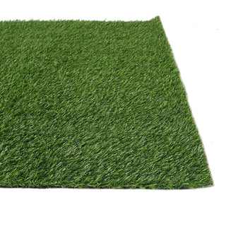 Artificial green grass mat for landscaping and decoration