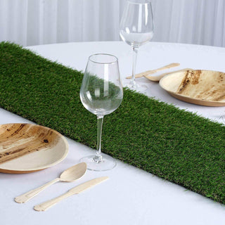 9ft Green All Weather Artificial Grass Table Runner 9ft Green All Weather Artificial Grass Table Runner