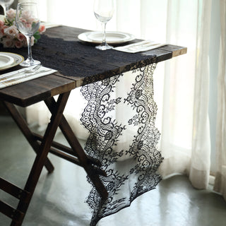 Create a Timeless Table Setting with Black Lace