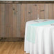 14inch x 108inch Light Blue Organza Runner For Table Top Wedding Catering Party Decoration
