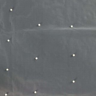 Versatile and Eye-Catching: The Pearl Embellished Sheer Tulle Runner Versatile and Eye-Catching: The Pearl Embellished Sheer Tulle Runner