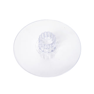 10" Round Clear Acrylic Cake and Cupcake Display Stand Plates