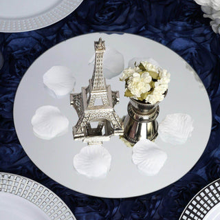 Add Elegance and Style to Your Event with the 6 Pack | 10" Round Glass Mirror Table Centerpiece Add Elegance and Style to Your Event with the 6 Pack | 10" Round Glass Mirror Table Centerpiece