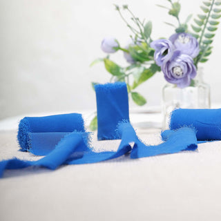 Elevate Your Event with Royal Blue Silk-Like Chiffon Ribbon Elevate Your Event with Royal Blue Silk-Like Chiffon Ribbon