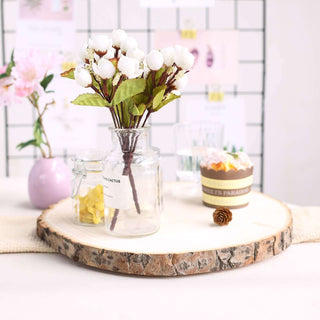 Rustic Natural Wood Slices for Charming Table Centerpieces Rustic Natural Wood Slices for Charming Table Centerpieces