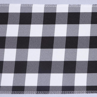 Enhance Your Wedding Chair Decor with Checkered Chair Sashes