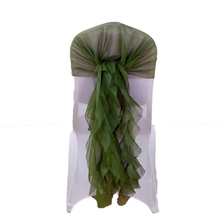 Unleash the Beauty of Ruffled Willow Chair Sashes