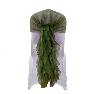 Unleash the Beauty of Ruffled Willow Chair Sashes Unleash the Beauty of Ruffled Willow Chair Sashes