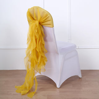 Unleash Your Creativity with Mustard Yellow Chiffon Hoods