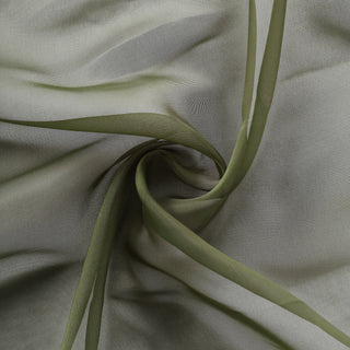 Create a Stunning Tablescape with the Olive Green Premium Chiffon Table Runner