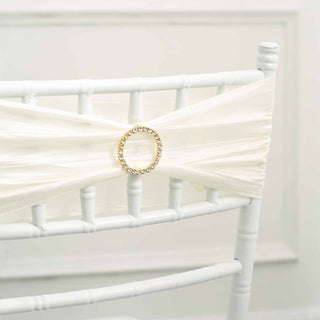 Complete Your Event Decor with the Gold Chair Bow Brooch