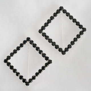 Add Elegance to Your Event with the Black Diamond Metal Chair Sash Pin