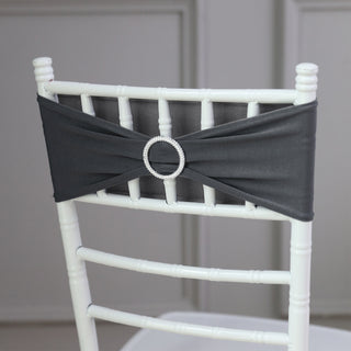 Transform Your Chairs with Charcoal Gray Elegance