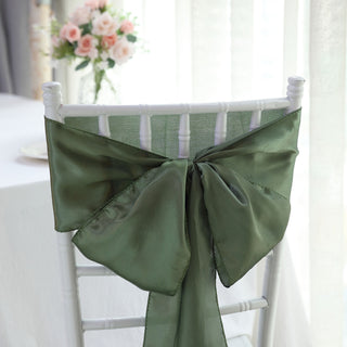 Transform Your Event Decor with Satin Chair Sashes
