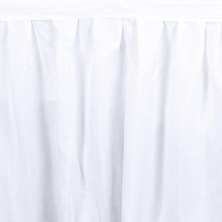 Transform Your Event with the 17ft Banquet Table Skirt