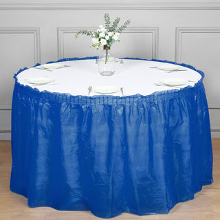 Convenience Meets Style with Our Disposable Table Skirt