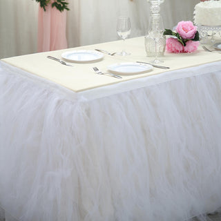 Transform Your Event with Tulle Tutu Table Skirt