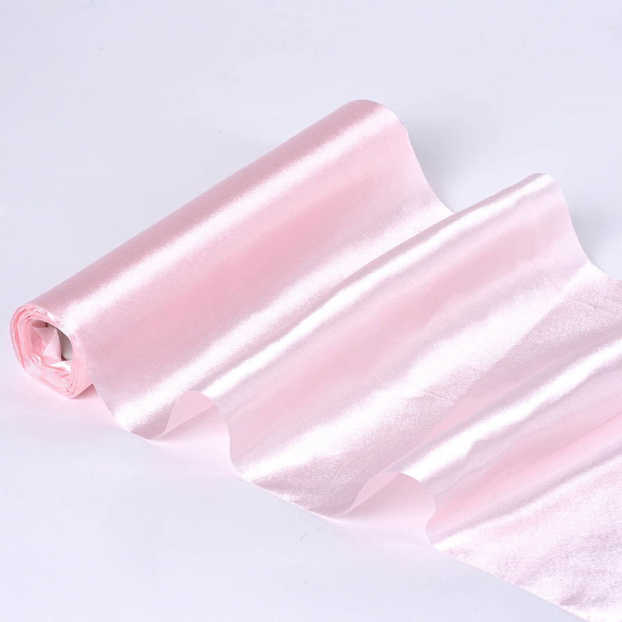 12Inchx10yd | Rose Gold | Blush Satin Fabric Bolt, DIY Craft Wholesale Fabric