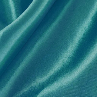 Turquoise Satin Fabric Bolt for Unforgettable Events