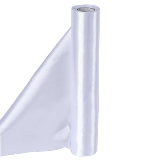 White Satin Fabric Bolt for Elegant Event Decor White Satin Fabric Bolt for Elegant Event Decor