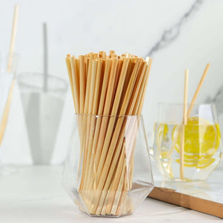 Eco-Friendly 100 Pack Compostable Plant Based Disposable 100% Plastic FREE Straws Eco-Friendly 100 Pack Compostable Plant Based Disposable 100% Plastic FREE Straws