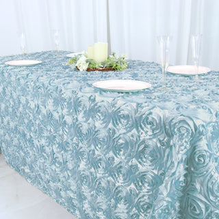 Elegant Light Blue Tablecloth for Stunning Event Decor