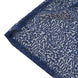 60"x102" Navy Premium Sequin Rectangle Tablecloth
