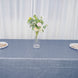 60inch x 126inch Dusty Blue Premium Sequin Rectangle Tablecloth