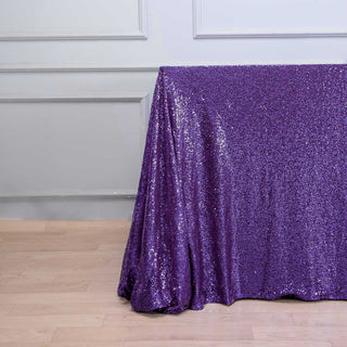 Create a Stunning Purple Table Decor