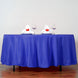 108inch Royal Blue Polyester Round Tablecloth