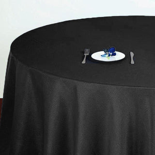 Create an Unforgettable Atmosphere with Black Polyester Table Linens