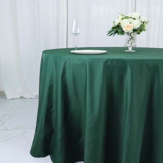 Durable and Versatile Polyester Round Tablecloth for Any Event Durable and Versatile Polyester Round Tablecloth for Any Event
