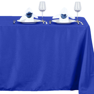 Elevate Your Event Decor with a Royal Blue Tablecloth