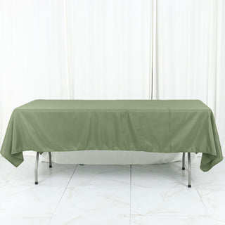 Elevate Your Event with the Dusty Sage Green Tablecloth