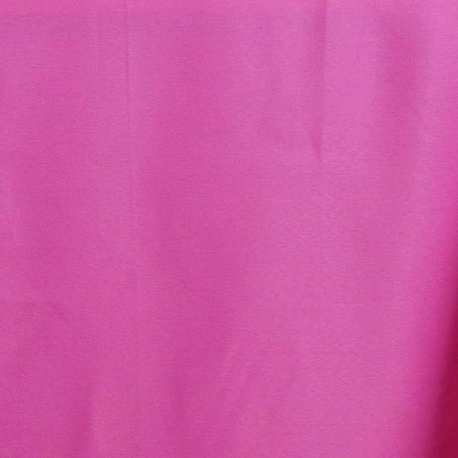 60"x102" Fuchsia Polyester Rectangular Tablecloth
