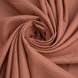 Terracotta (Rust) Seamless Polyester Rectangular Tablecloth - 60x126inch#whtbkgd